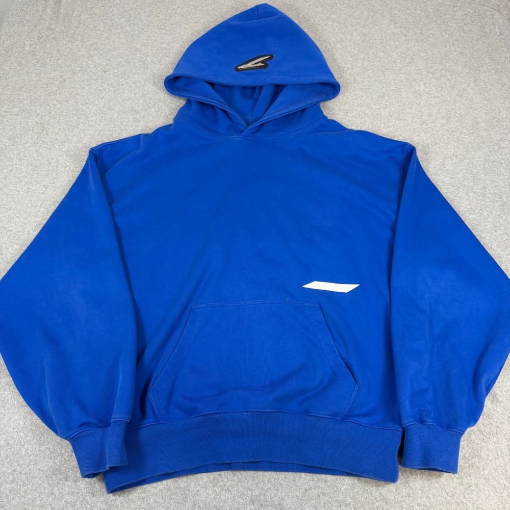 Tuyen Blue Racer Hoodie Mens Large Outdoors Heavyweight Motorsport Metal 7